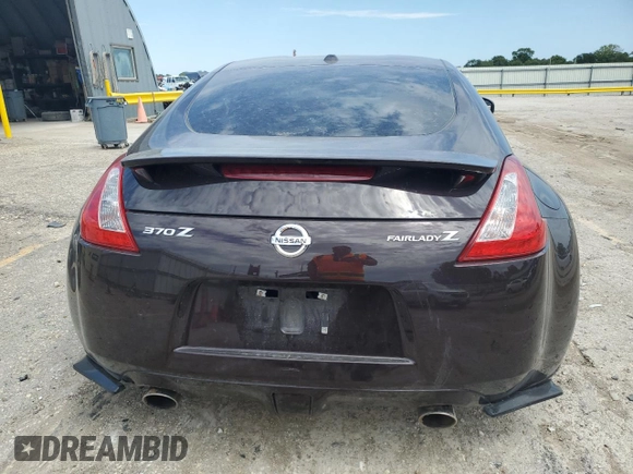 2010 Nissan 370Z Touring with VIN JN1AZ4EH1AM504571, listed as a Copart auction lot 67776294 with 56,166 mi miles and Salvage Title. Bid and sale history available at carsss.com. Image 10.