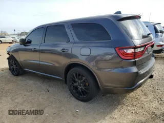2015 Dodge Durango R/T with VIN 1C4SDHCT7FC799266, listed as a Copart auction lot 47827625 with 150,143 mi miles and Salvage Title. Bid and sale history available at DreamBid. Image 2.