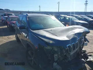 2019 Jeep Cherokee Limited z VIN 1C4PJLDB2KD143844, wystawiony jako IAAI lot #41597887 z przebiegiem 134 906 mil mil oraz . Historia ofert i sprzedaży dostępna na DreamBid. Obrazek 1.