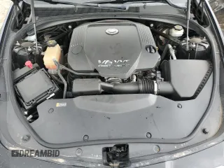 2014 Cadillac CTS Luxury AWD with VIN 1G6AX5S35E0190361, listed as a Copart auction lot 54497655 with 32,664 mi miles and Salvage title. Bid and sale history available at DreamBid. Image 11.
