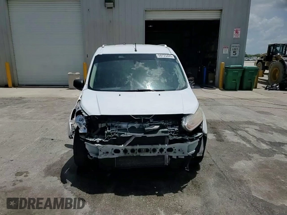 2018 Ford Transit Connect XLT with VIN NM0GE9F77J1372937, listed as a Copart auction lot 59725445 with 156,553 mi miles and Salvage title. Bid and sale history available at DreamBid. Image 15.