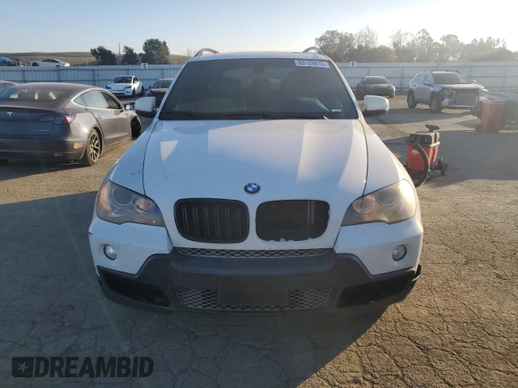 2009 BMW X5 30i with VIN 5UXFE43599L266640, listed as a Copart auction lot 89129815 with 190,044 mi miles and Salvage Title. Bid and sale history available at carsss.com. Image 5.