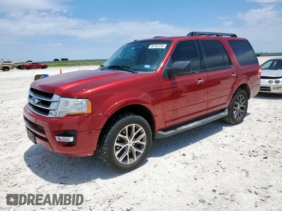 2017 Ford Expedition XLT z VIN 1FMJU1HT8HEA41337, wystawiony jako Copart lot #56743755 z przebiegiem 94 772 mil mil oraz Czysty tytuł • Clean title. Historia ofert i sprzedaży dostępna na DreamBid. Obrazek 1.