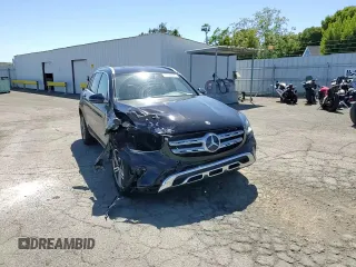 2020 Mercedes-Benz GLC 300 with VIN W1N0G8DB2LF865701, listed as a Copart auction lot 57862225 with 51,074 mi miles and Salvage title. Bid and sale history available at DreamBid. Image 14.