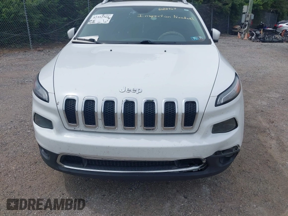 2017 Jeep Cherokee Limited with VIN 1C4PJMDB1HW622467, listed as a IAAI auction lot 42352566 with 138,791 mi miles and . Bid and sale history available at DreamBid. Image 13.
