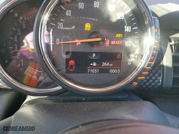 2016 MINI Cooper Hardtop 4 Door S with VIN WMWXU3C54G2B67486, listed as a Copart auction lot 74254944 with 71,031 mi miles and Salvage Title. Bid and sale history available at carsss.com. Image 9.