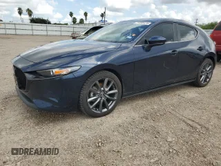 2019 Mazda Mazda3 Hatchback w/Preferred Pkg with VIN JM1BPBMM8K1137763, listed as a Copart auction lot 71498474 with 27,825 mi miles and Salvage Title. Bid and sale history available at carsss.com. Image 1.
