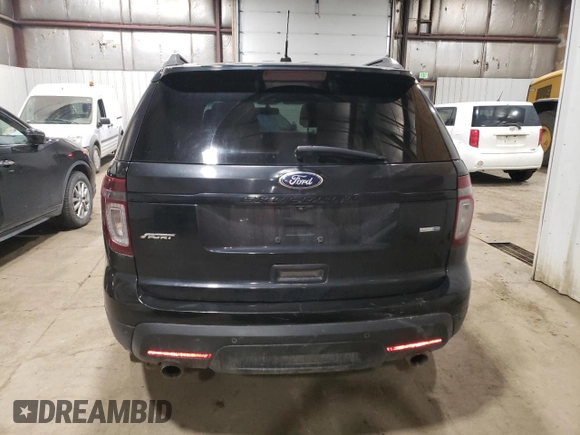2013 Ford Explorer Sport z VIN 1FM5K8GT8DGB70663, wystawiony jako Copart lot #60736495 z przebiegiem 150 010 mil mil oraz Szkoda całkowita • Salvage title. Historia ofert i sprzedaży dostępna na DreamBid. Obrazek 6.