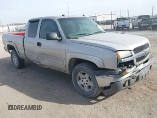 2004 Chevrolet Silverado 1500 Z71 with VIN 2GCEK19T041289345, listed as a IAAI auction lot 41833714 with 1 mi miles. Bid and sale history available at carsss.com. Image 1.