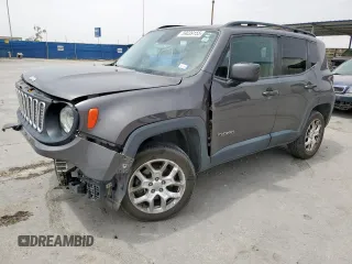 2017 Jeep Renegade Altitude with VIN ZACCJBBB9HPE58453, listed as a Copart auction lot 59039155 with 97,257 mi miles and Salvage title. Bid and sale history available at DreamBid. Image 1.
