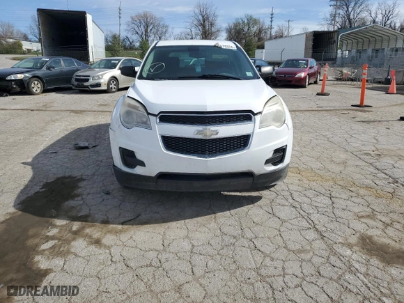 2010 Chevrolet Equinox LS with VIN 2CNALBEWXA6337042, listed as a Copart auction lot 50534625 with 155,486 mi miles and Salvage Title. Bid and sale history available at carsss.com. Image 5.
