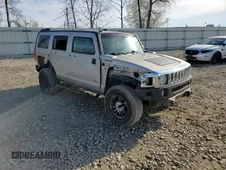 2006 Hummer H3 with VIN 5GTDN136X68191101, listed as a Copart auction lot 80389764 with 167,687 mi miles and Non Repairable. Bid and sale history available at carsss.com. Image 10.