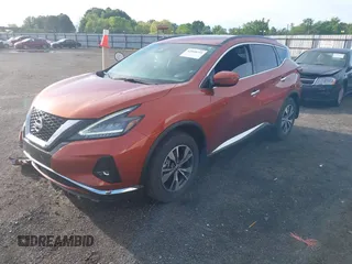2021 Nissan Murano SV z VIN 5N1AZ2BJ2MC128381, wystawiony jako IAAI lot #42048211 z przebiegiem 59 014 mil mil oraz . Historia ofert i sprzedaży dostępna na DreamBid. Obrazek 2.
