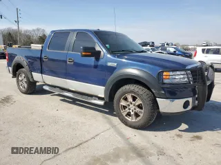2007 Ford F-150 XLT with VIN 1FTPW14V77FA26563, listed as a Copart auction lot 50464005 with 171,489 mi miles and Clean Title. Bid and sale history available at DreamBid. Image 4.