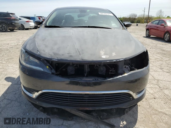 2015 Chrysler 200 Limited with VIN 1C3CCCAB6FN719453, listed as a Copart auction lot 54149185 with 189,615 mi miles and Salvage Title. Bid and sale history available at DreamBid. Image 5.