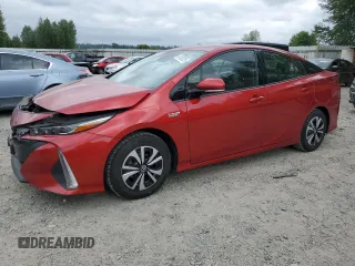 2017 Toyota Prius Plus with VIN JTDKARFPXH3064037, listed as a Copart auction lot 60490325 with 75,156 mi miles and Salvage title. Bid and sale history available at DreamBid. Image 1.