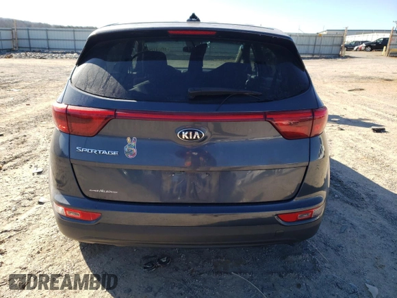 2018 Kia Sportage LX with VIN KNDPMCAC3J7314795, listed as a Copart auction lot 46986125 with 158,693 mi miles and Clean Title. Bid and sale history available at carsss.com. Image 6.