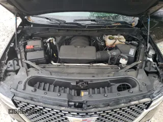 2021 Cadillac Escalade Premium Luxury with VIN 1GYS4BKL8MR446084, listed as a Copart auction lot 58173625 with 120,422 mi miles and Salvage title. Bid and sale history available at DreamBid. Image 11.