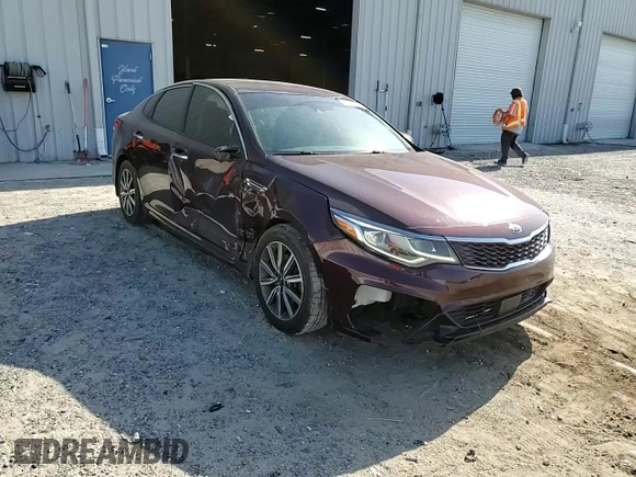 2019 Kia Optima LX with VIN 5XXGT4L30KG358378, listed as a Copart auction lot 51791655 with 107,404 mi miles and Non Repairable. Bid and sale history available at carsss.com. Image 11.