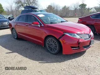 2014 Lincoln MKZ Hybrid with VIN 3LN6L2LU6ER817374, listed as a IAAI auction lot 42065826 with 170,863 mi miles. Bid and sale history available at carsss.com. Image 1.