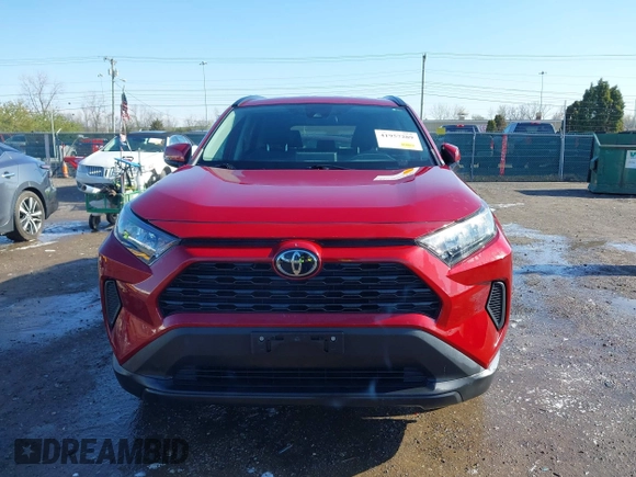 2019 Toyota RAV4 LE with VIN 2T3G1RFVXKC011400, listed as a IAAI auction lot 41957289 with 58,935 mi miles. Bid and sale history available at carsss.com. Image 12.