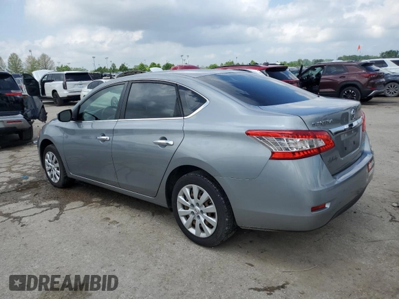 2014 Nissan Sentra SV z VIN 3N1AB7APXEY297622, wystawiony jako Copart lot #56340075 z przebiegiem 116 788 mil mil oraz Szkoda całkowita • Salvage title. Historia ofert i sprzedaży dostępna na DreamBid. Obrazek 2.