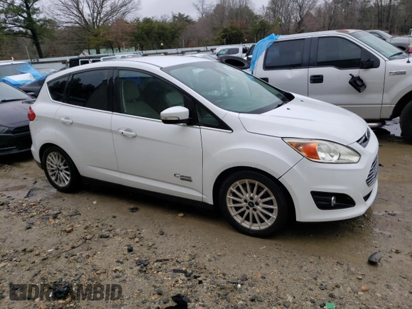 2015 Ford C-Max Energi SEL with VIN 1FADP5CU9FL123799, listed as a Copart auction lot 82164733 with 0 mi miles. Bid and sale history available at carsss.com. Image 4.