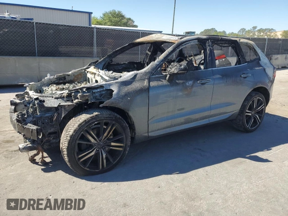 2018 Volvo XC60 R-Design with VIN YV4A22RM8J1032493, listed as a Copart auction lot 49306485 with Not provided miles and Salvage title. Bid and sale history available at DreamBid. Image 1.