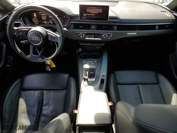 2018 Audi A5 Sportback Premium Plus with VIN WAUENCF54JA062750, listed as a Copart auction lot 45016295 with NaN miles and Salvage Title. Bid and sale history available at carsss.com. Image 8.