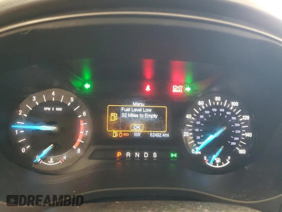 2017 Ford Fusion SE with VIN 3FA6P0H99HR187829, listed as a Copart auction lot 60125735 with 62,492 mi miles and Salvage title. Bid and sale history available at DreamBid. Image 9.