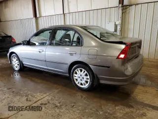 2005 Honda Civic LX with VIN 2HGES16545H504239, listed as a Copart auction lot 53950195 with 183,814 mi miles and Salvage Title. Bid and sale history available at DreamBid. Image 2.