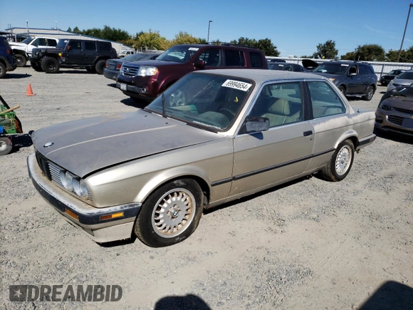 1987 BMW 3 Series 325 with VIN WBAAB5402H9699366, listed as a Copart auction lot 69994654 with 272,865 mi miles and Salvage Title. Bid and sale history available at carsss.com. Image 1.