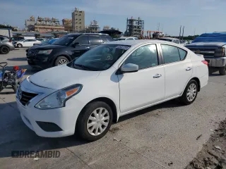 2016 Nissan Versa SV z VIN 3N1CN7AP1GL893900, wystawiony jako Copart lot #65027255 z przebiegiem 92 235 mil mil oraz Szkoda całkowita • Salvage title. Historia ofert i sprzedaży dostępna na DreamBid. Obrazek 1.