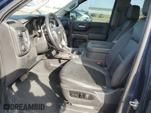 2021 Chevrolet Silverado 1500 LTZ with VIN 3GCUYGET0MG132005, listed as a Copart auction lot 49079175 with 90,246 mi miles and Salvage Title. Bid and sale history available at DreamBid. Image 7.