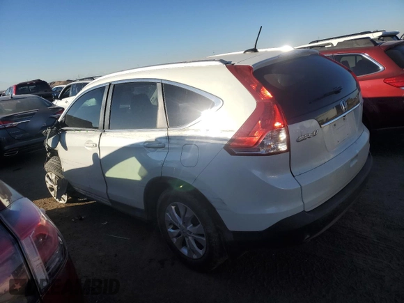 2014 Honda CR-V EX-L with VIN 5J6RM4H73EL034549, listed as a Copart auction lot 81157094 with 90,560 mi miles and Salvage Title. Bid and sale history available at carsss.com. Image 2.