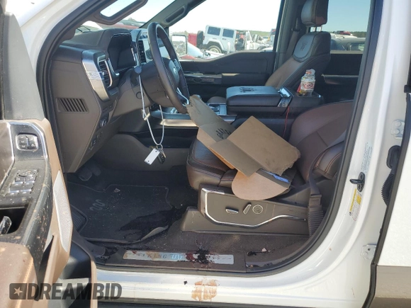 2022 Ford F-150 XL with VIN 1FTFW1ED8NFA41264, listed as a Copart auction lot 47082855 with 21,784 mi miles and Salvage Title. Bid and sale history available at carsss.com. Image 7.