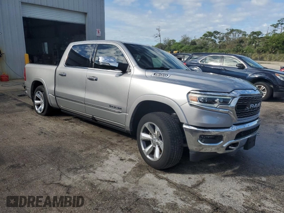 2020 Ram 1500 Limited with VIN 1C6SRFHT9LN367039, listed as a Copart auction lot 46157455 with 60,235 mi miles and Salvage title. Bid and sale history available at DreamBid. Image 4.