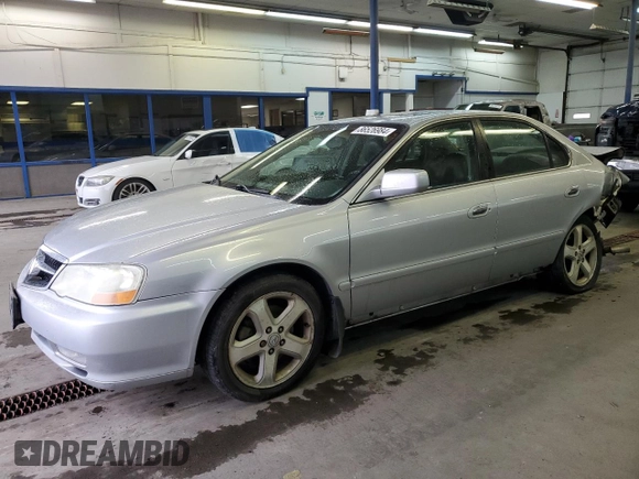 2003 Acura TL Type S w/Navigation System with VIN 19UUA56973A025382, listed as a Copart auction lot 86526984 with 257,204 mi miles and Salvage Title. Bid and sale history available at carsss.com. Image 1.