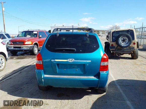 2006 Hyundai Tucson GLS with VIN KM8JN12D86U437446, listed as a IAAI auction lot 41898719 with 216,247 mi miles. Bid and sale history available at carsss.com. Image 16.