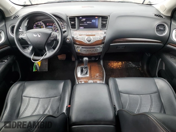2013 Infiniti JX35 with VIN 5N1AL0MM0DC336014, listed as a Copart auction lot 68163784 with 152,706 mi miles and Clean Title. Bid and sale history available at carsss.com. Image 8.