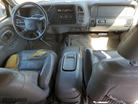 1998 Chevrolet Tahoe with VIN 1GNEK13R2WJ347601, listed as a Copart auction lot 75742084 with 202,287 mi miles and Salvage Title. Bid and sale history available at carsss.com. Image 8.