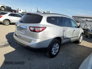 2017 Chevrolet Traverse LS with VIN 1GNKRFEDXHJ148148, listed as a Copart auction lot 54126685 with 203,010 mi miles and Clean Title. Bid and sale history available at carsss.com. Image 3.