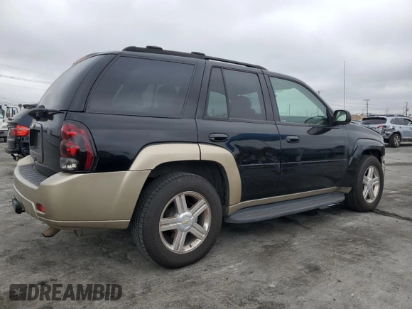 2007 Chevrolet TrailBlazer LT with VIN 1GNES13MX72150563, listed as a Copart auction lot 51182455 with 166,333 mi miles and Salvage Title. Bid and sale history available at carsss.com. Image 3.
