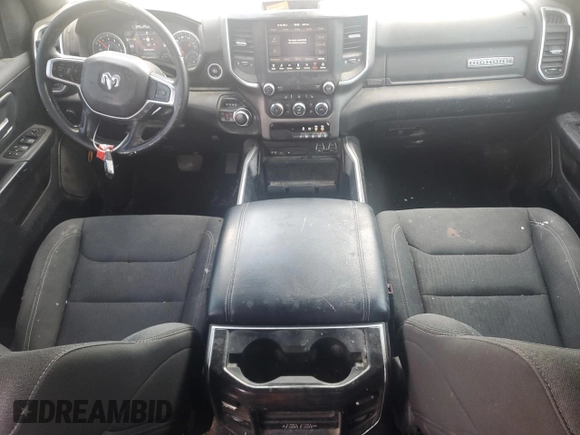 2019 Ram 1500 Big Horn with VIN 1C6SRFFT6KN739552, listed as a Copart auction lot 56719555 with 128,997 mi miles and Salvage title. Bid and sale history available at DreamBid. Image 8.
