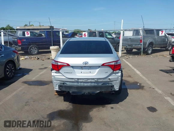 2016 Toyota Corolla L z VIN 2T1BURHE0GC645202, wystawiony jako IAAI lot #42206692 z przebiegiem 147 227 mil mil oraz . Historia ofert i sprzedaży dostępna na DreamBid. Obrazek 17.