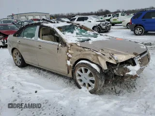 2008 Lincoln MKZ with VIN 3LNHM28T98R634903, listed as a Copart auction lot 45312185 with Not Provided miles and Salvage Title. Bid and sale history available at carsss.com. Image 4.