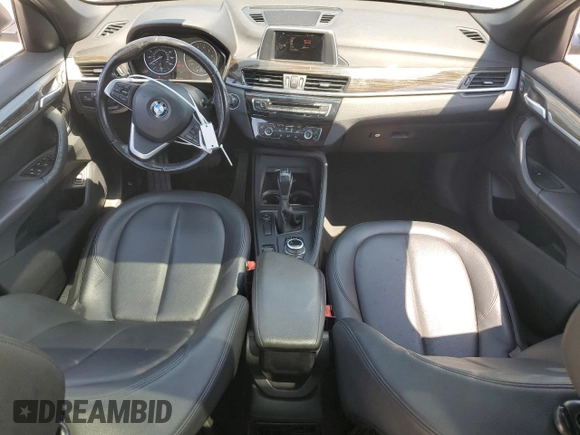 2017 BMW X1 sDrive28i with VIN WBXHU7C32HP925374, listed as a Copart auction lot 54820225 with 136,708 mi miles and Clean Title. Bid and sale history available at carsss.com. Image 8.