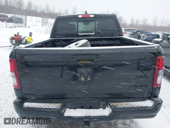 2024 Ram 1500 Tradesman with VIN 1C6RRFGG9RN208985, listed as a IAAI auction lot 41705580 with 7,602 mi miles and . Bid and sale history available at DreamBid. Image 17.