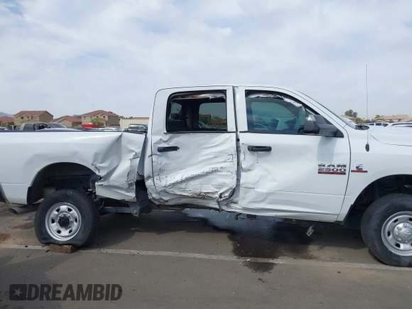 2018 Ram 2500 Tradesman с VIN 3C6UR5CL5JG396845, выставлен на аукционе IAAI как лот 41879647 с пробегом 19 108 миль миль и . История ставок и продаж доступна на DreamBid. Изображение 6.