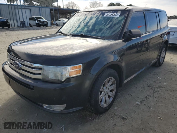2011 Ford Flex SE with VIN 2FMGK5BC2BBD23296, listed as a Copart auction lot 89186235 with 322,866 mi miles and Salvage Title. Bid and sale history available at carsss.com. Image 1.